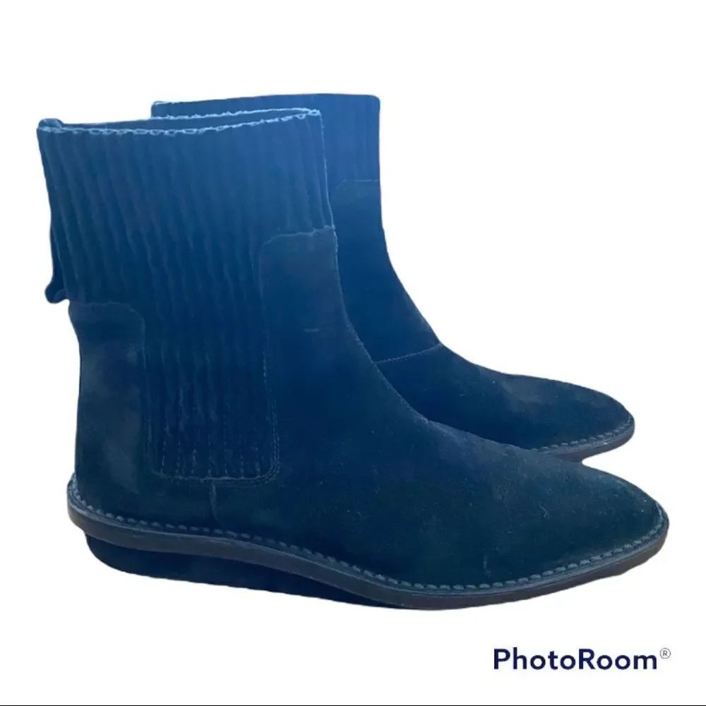 balenciaga stiv.t pelle s.gomma suede chelsea boot